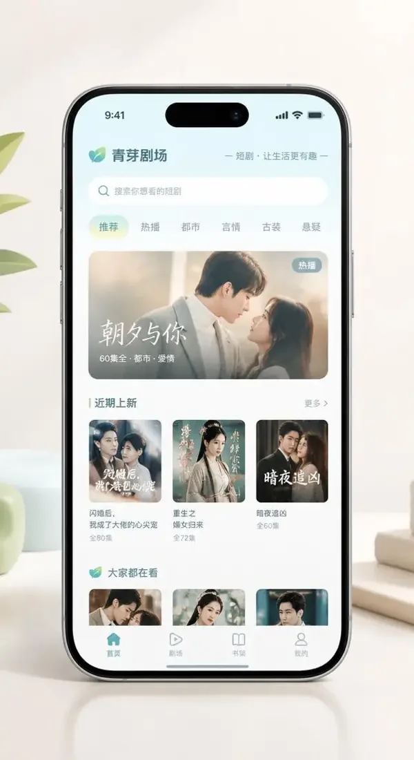 AI短剧黄果 APP - 轻松搞笑短剧在线观看 AI短剧黄果APP界面预览